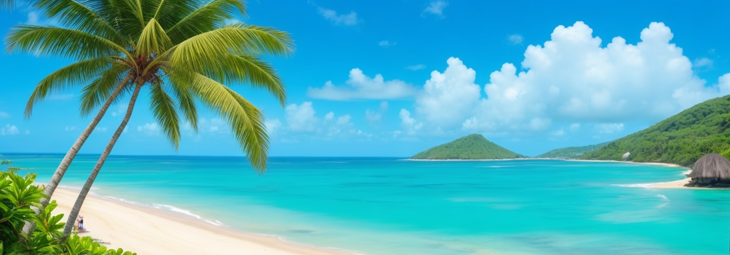 Lizzyland tropical beach